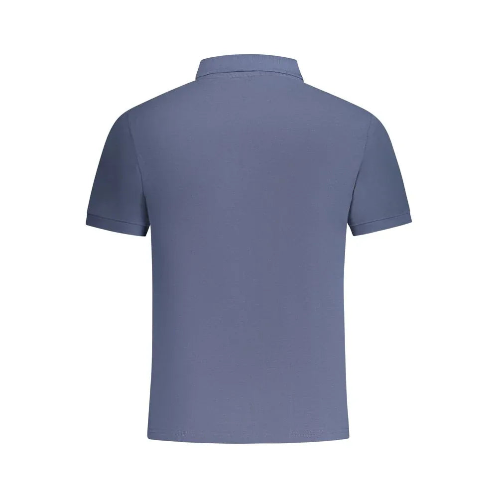 North Sails Blue Cotton Men Polo Shirt - Zeiniez