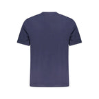 North Sails Blue Cotton Men T-Shirt - Zeiniez