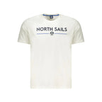 North Sails Bianco Cotton Men T-Shirt - Zeiniez