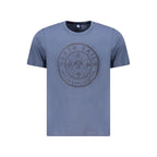 North Sails Blue Cotton Men T-Shirt - Zeiniez