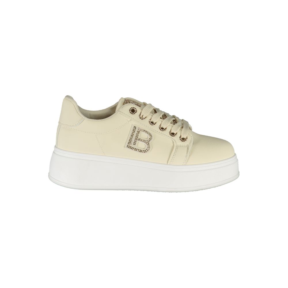 Laura Biagiotti Beige Polyurethane Women Sneaker - Zeiniez
