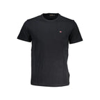 Napapijri Black Cotton Men's T-Shirt - Zeiniez