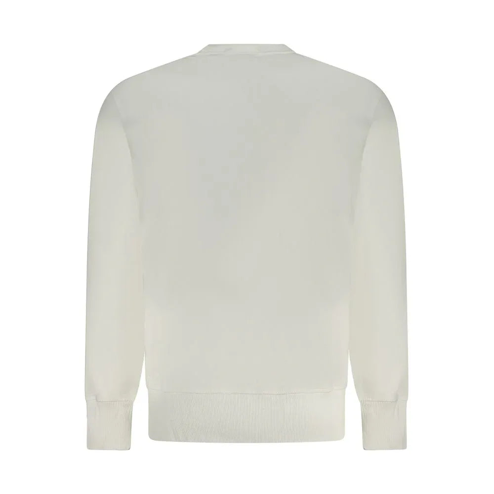 Calvin Klein White Cotton Men Sweatshirt - Zeiniez