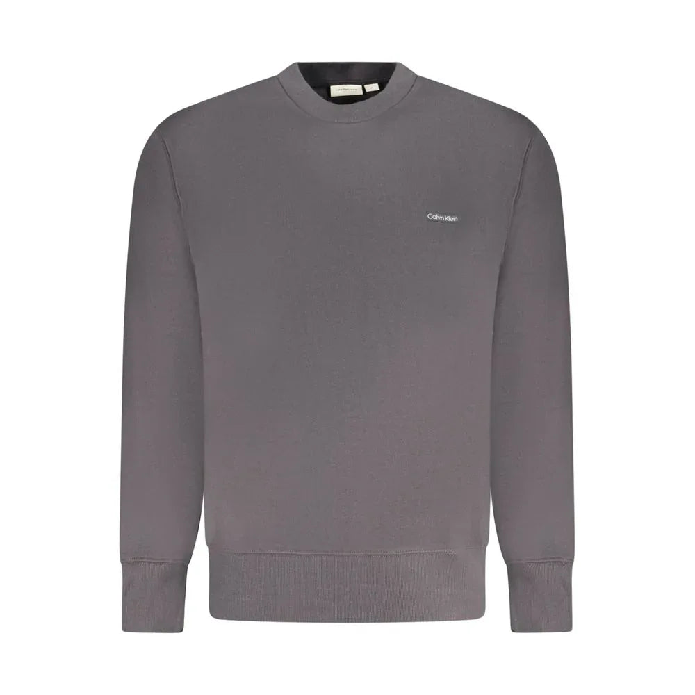 Calvin Klein Black Cotton Men's Sweatshirt - Zeiniez