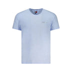 Tommy Hilfiger Azzurro Cotton Men's T-Shirt - Zeiniez
