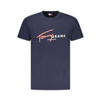Tommy Hilfiger Blue Cotton Men's T-Shirt - Zeiniez