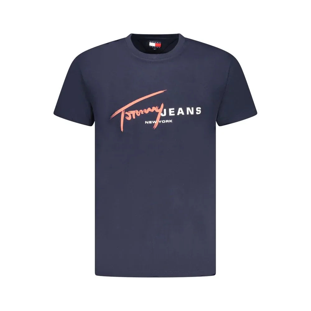 Tommy Hilfiger Blue Cotton Men's T-Shirt - Zeiniez