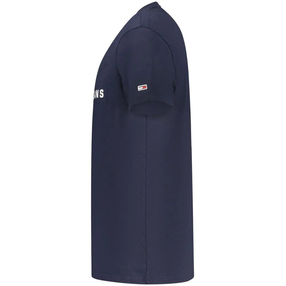 Tommy Hilfiger Blue Cotton Men's T-Shirt - Zeiniez