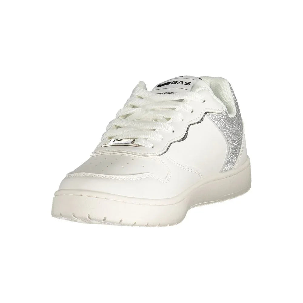 Gas Bianco Poliuretano Women Sneaker - Zeiniez
