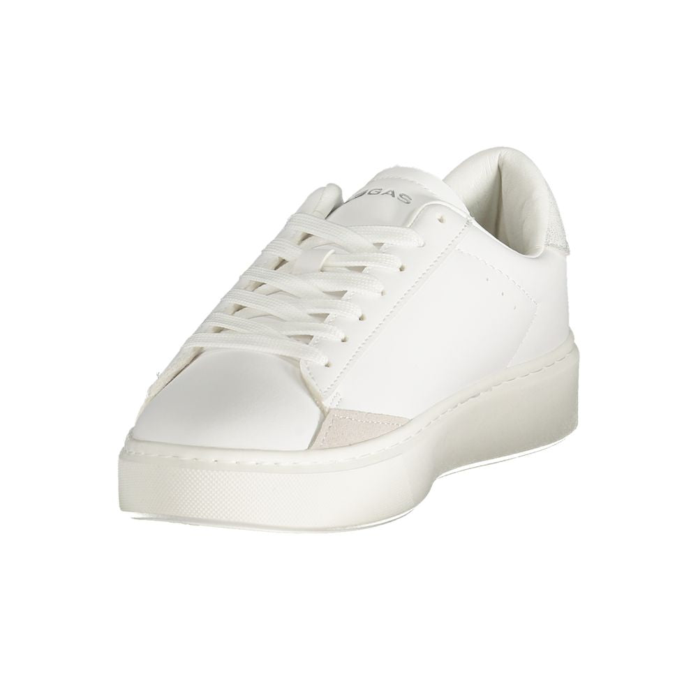 Gas White Polyester Women Sneaker - Zeiniez