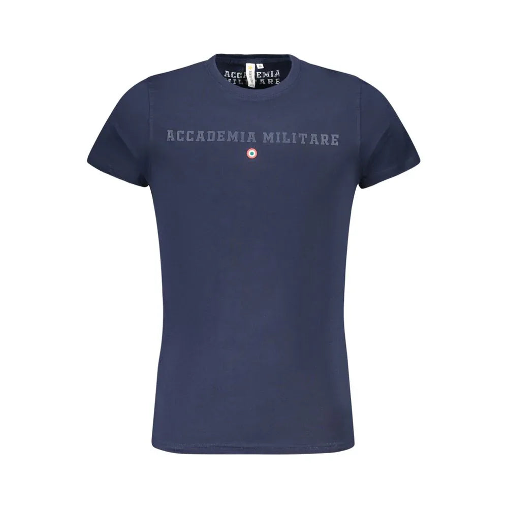 Accademia Militare Blu Cotton Men T-Shirt - Zeiniez