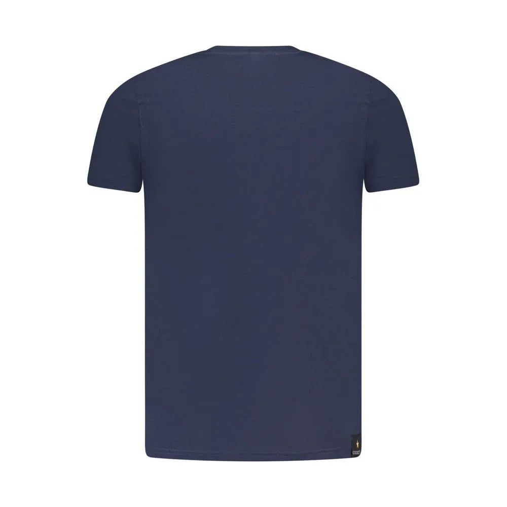 Accademia Militare Blue Cotton Men T-Shirt - Zeiniez