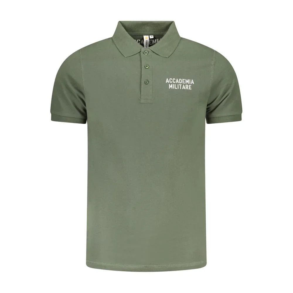 Accademia Militare Verde Cotton Men Polo - Zeiniez