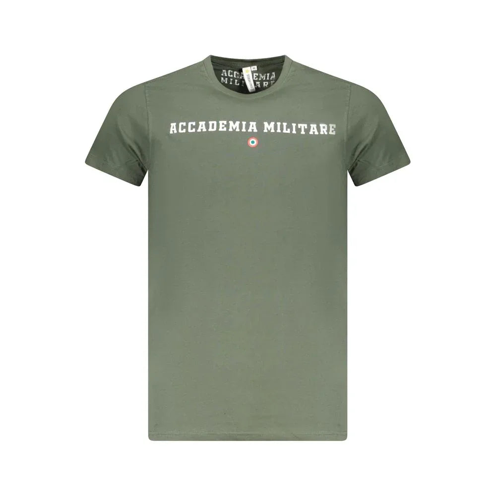 Accademia Militare Verde Cotton Men T-Shirt - Zeiniez