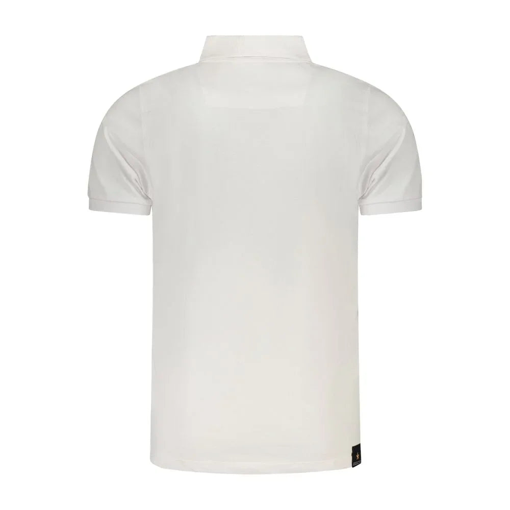 Accademia Militare White Cotton Men's Polo Shirt - Zeiniez