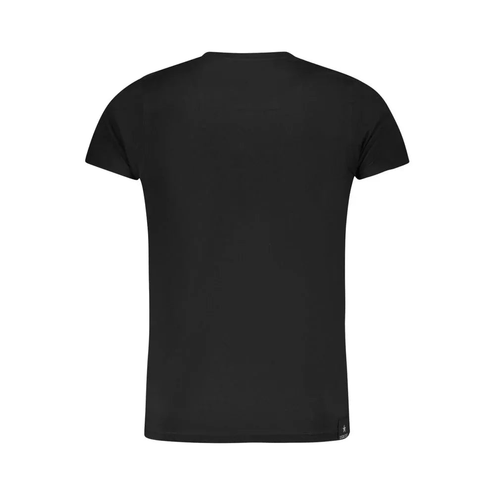 Accademia Militare Black Cotton Men's T-Shirt - Zeiniez