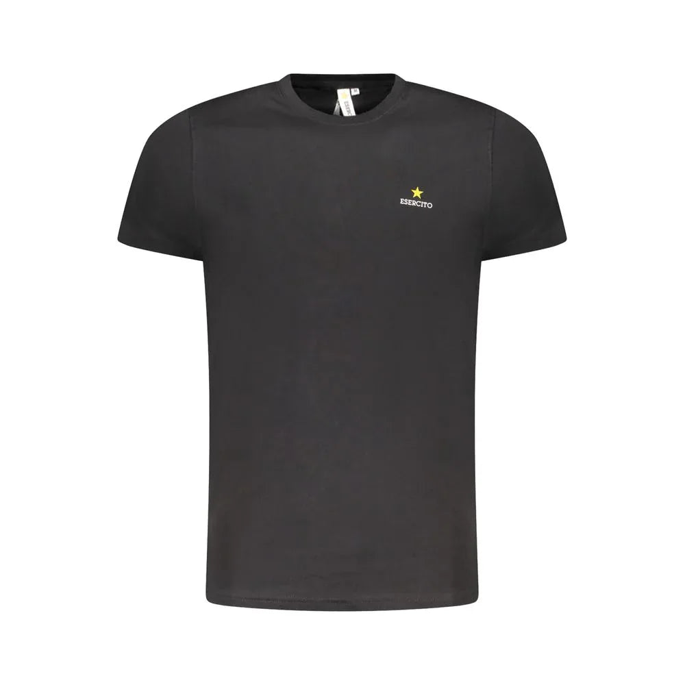 Esercito 1659 Black Cotton Men T-Shirt - Zeiniez