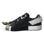 Dolce & Gabbana Black Leather Low Top Sneakers Portofino Shoes - Zeiniez