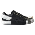 Dolce & Gabbana Black Leather Low Top Sneakers Portofino Shoes - Zeiniez