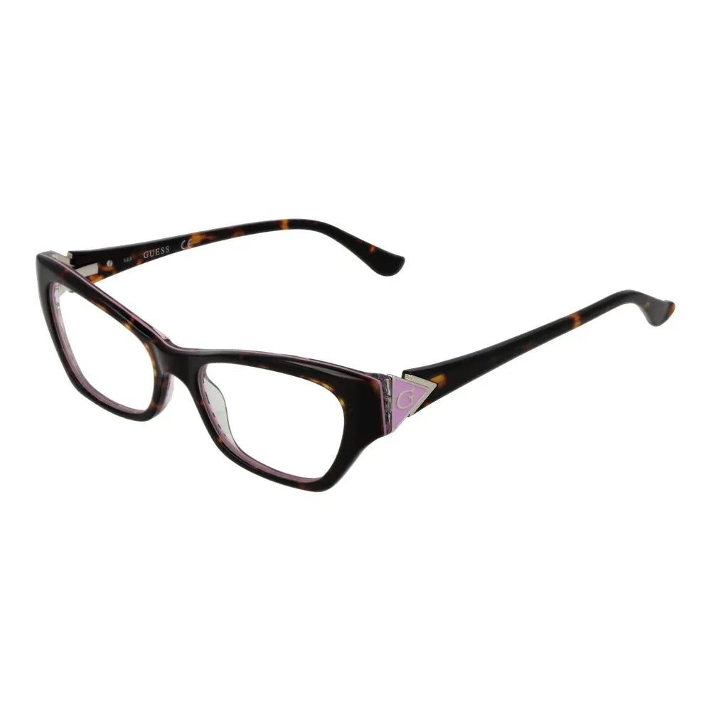 Guess Brown Plastic Glasses (Frames) - Zeiniez