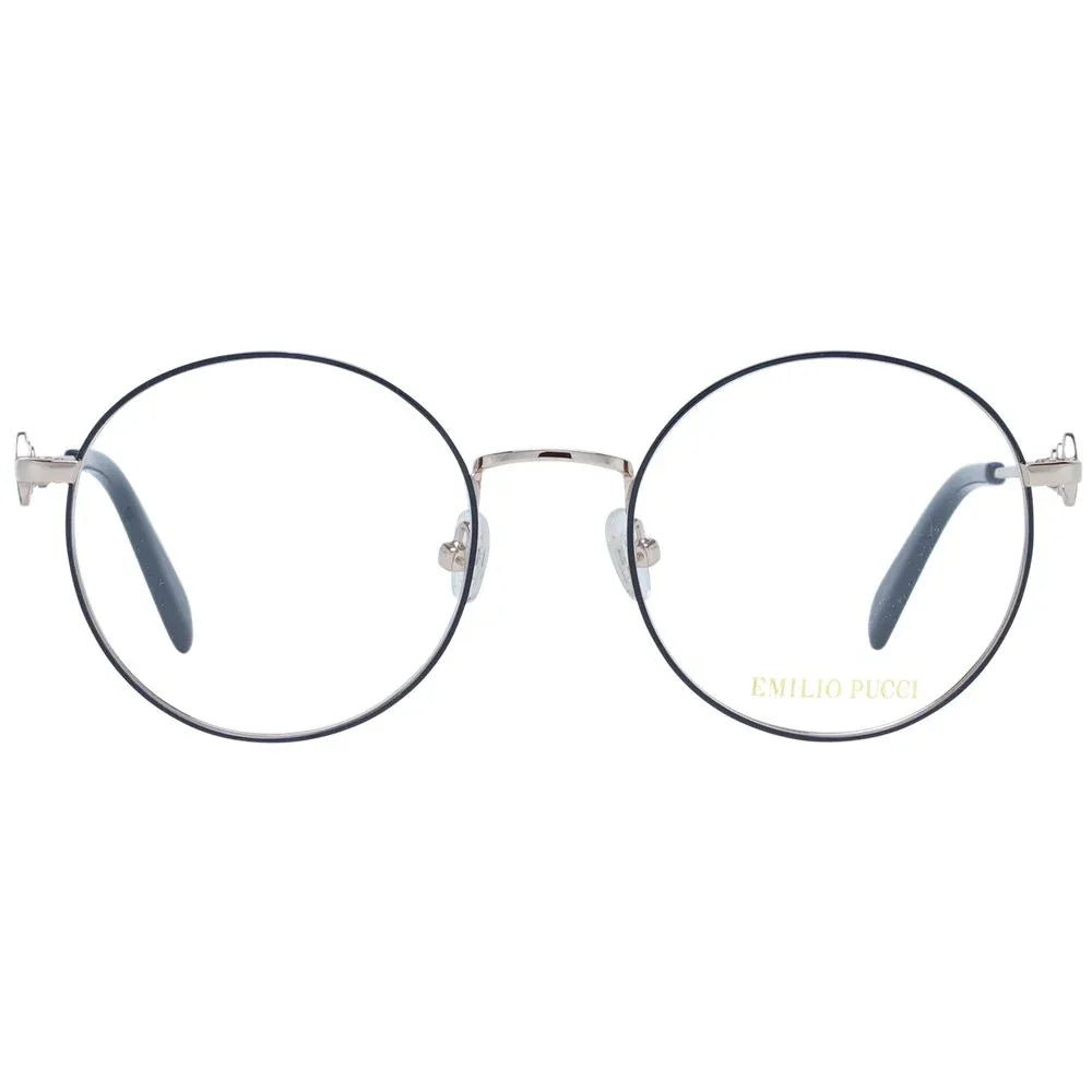 Emilio Pucci Blue Metal Glasses (Frames) - Zeiniez