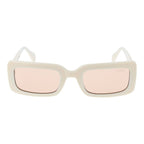 Guess Beige Plastic Sunglasses