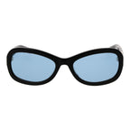 GCDS Black Acetate Sunglasses