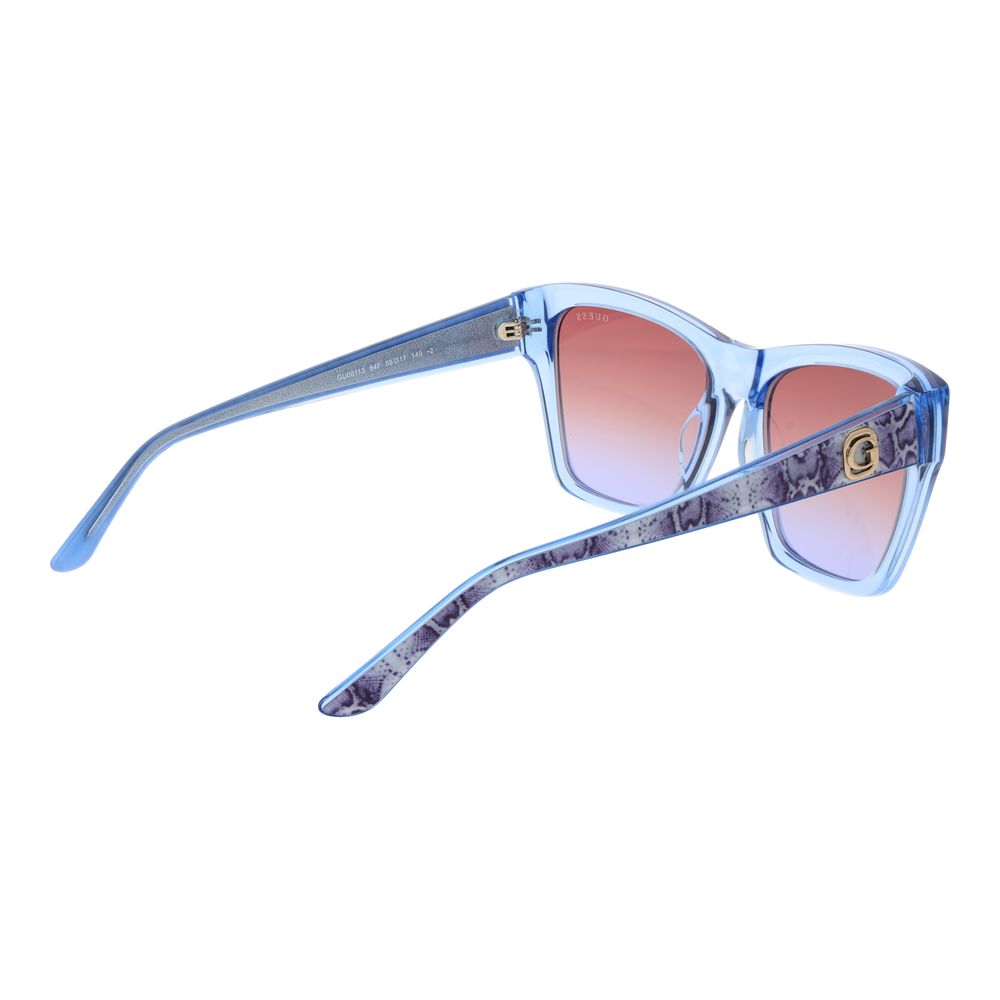 Guess Blue Acetate Sunglasses