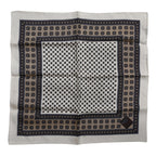Dolce & Gabbana Multicolor Patterned Square Men Foulard Scarf - Zeiniez
