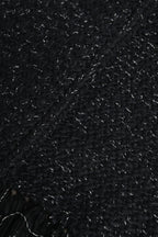 Dolce & Gabbana Black Cashmere Neck Warmer Wrap Shawl Scarf - Zeiniez