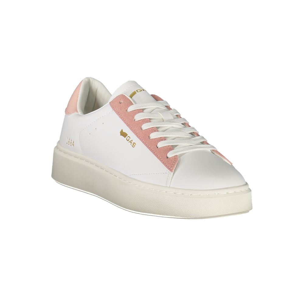 Gas Bianco Poliuretano Women Sneaker - Zeiniez