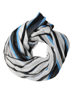 Dolce & Gabbana Multicolor Striped Neck Warmer Wrap Scarf - Zeiniez