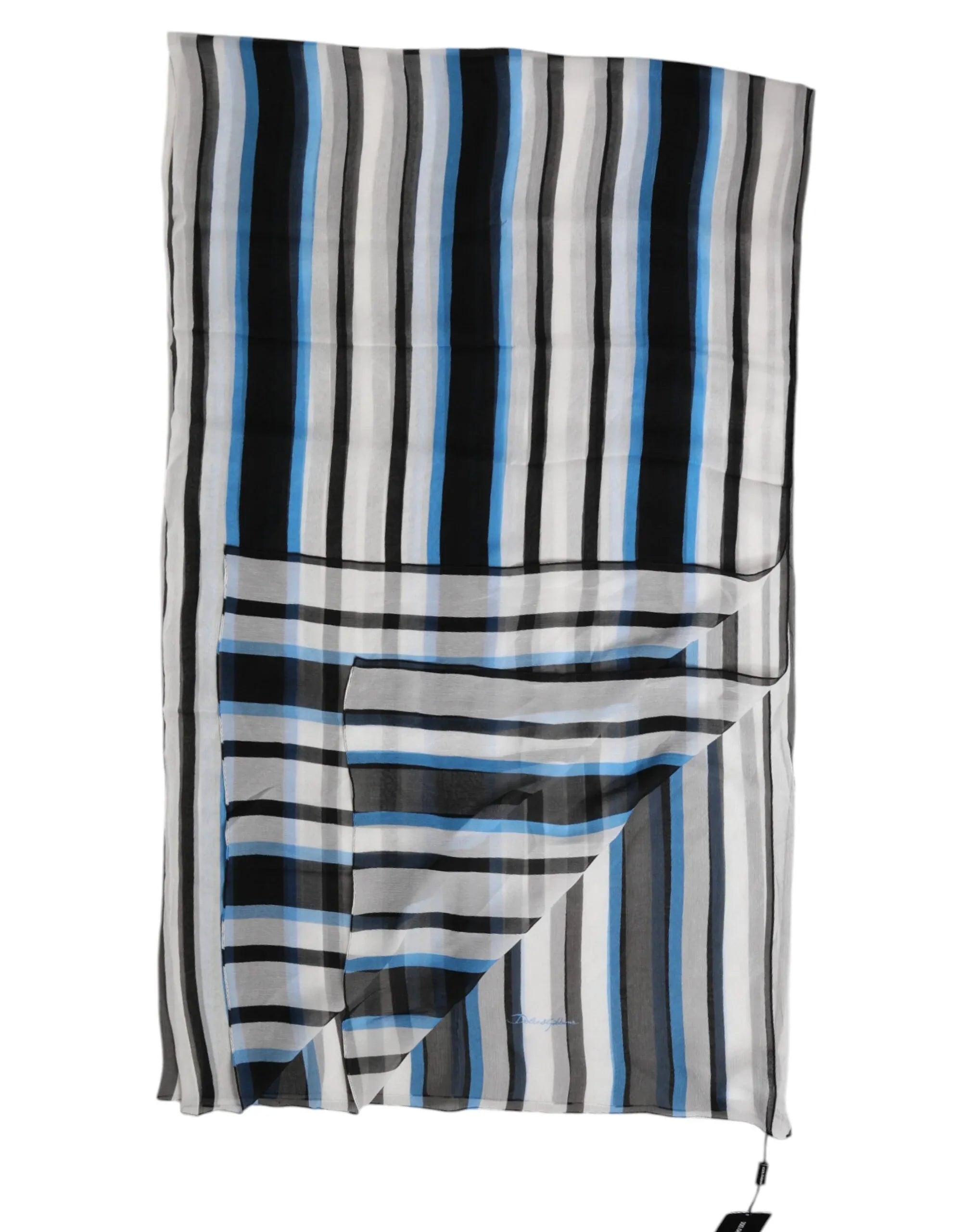 Dolce & Gabbana Multicolor Striped Neck Warmer Wrap Scarf - Zeiniez