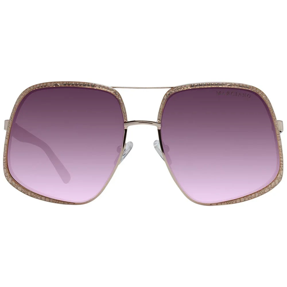 Marciano by Guess Gold Metal Sunglasses - Zeiniez