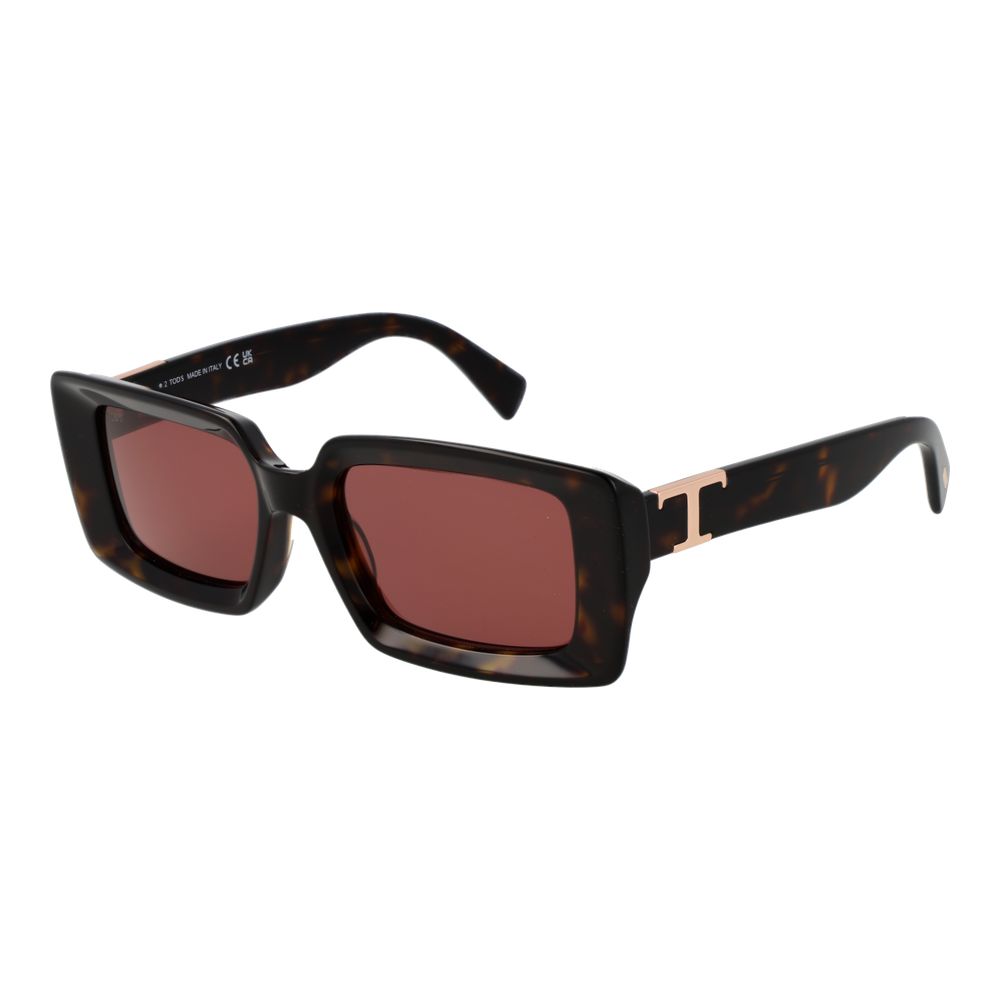 Tod's Brown Acetate Sunglasses Tod's