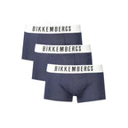 Bikkembergs Blue Polyester Men's Boxer - Zeiniez