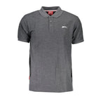 Slazenger Grigio Polyester Men Polo - Zeiniez