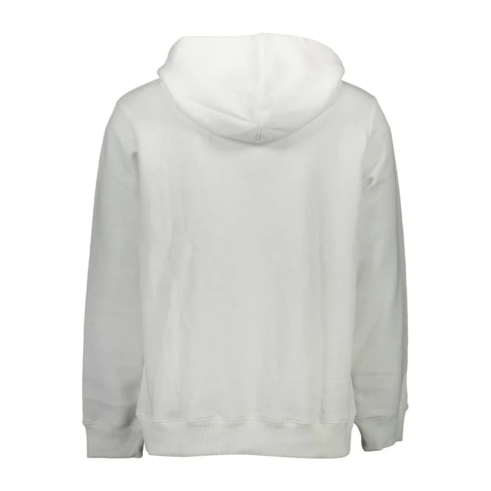 Calvin Klein White Cotton Men's Hoodie - Zeiniez