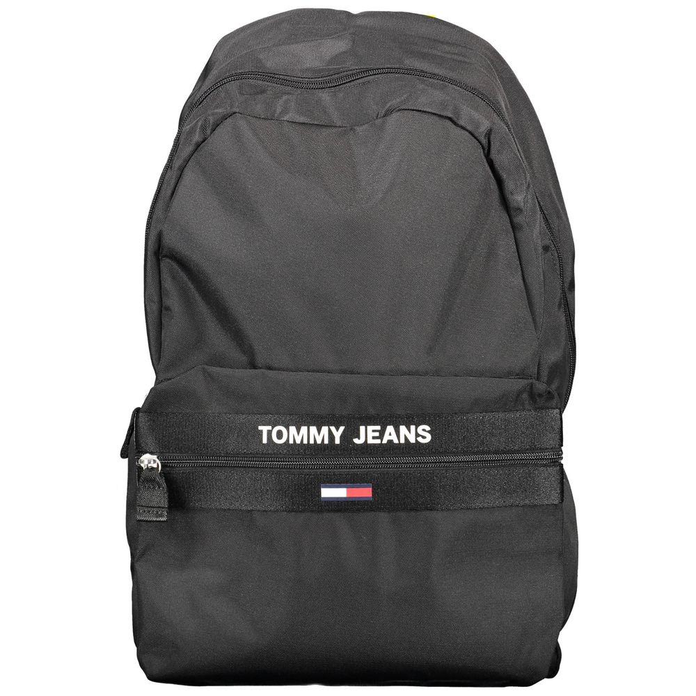 Tommy Hilfiger Black Recycled Polyester Men Backpack - Zeiniez