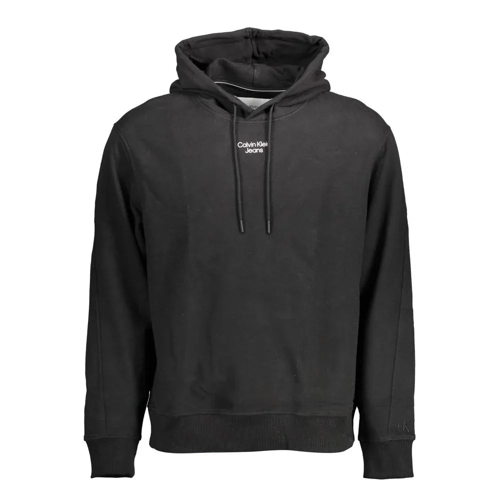 Calvin Klein Black Cotton Men Sweatshirt - Zeiniez