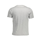 North Sails Gray Cotton Men T-Shirt - Zeiniez