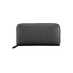 Calvin Klein Black Polyurethane Women Wallet - Zeiniez