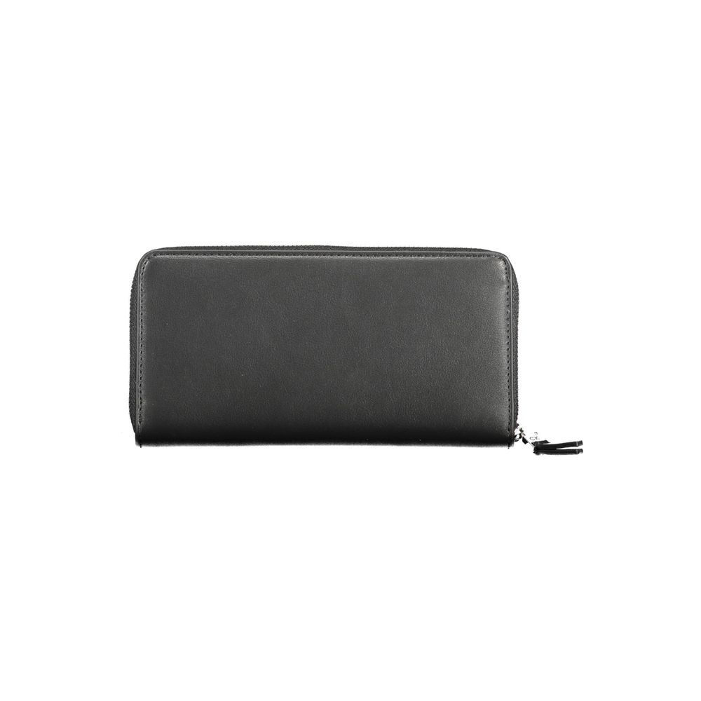 Calvin Klein Black Polyurethane Women Wallet - Zeiniez