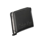 Calvin Klein Black Polyurethane Women Wallet - Zeiniez