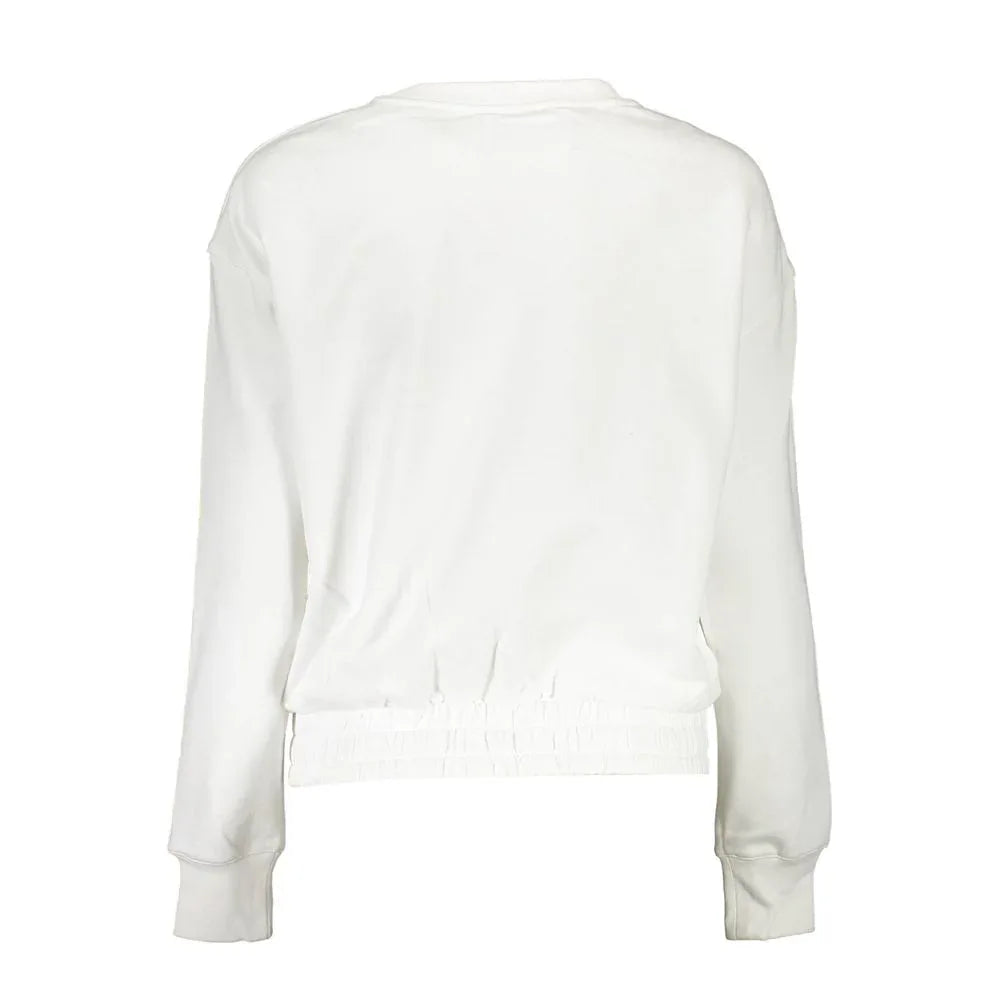 Calvin Klein White Cotton Women Sweatshirt - Zeiniez