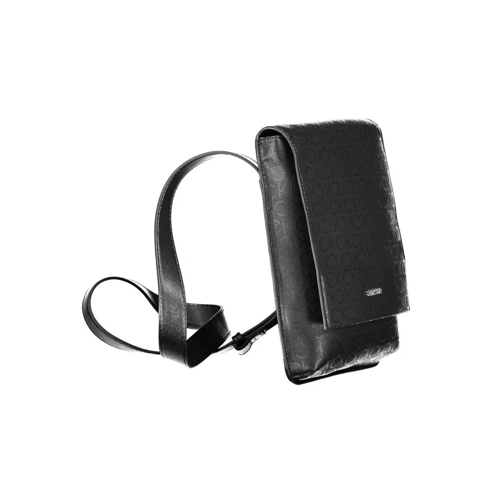 Calvin Klein Black Polyester Mens Shoulder Bag - Zeiniez