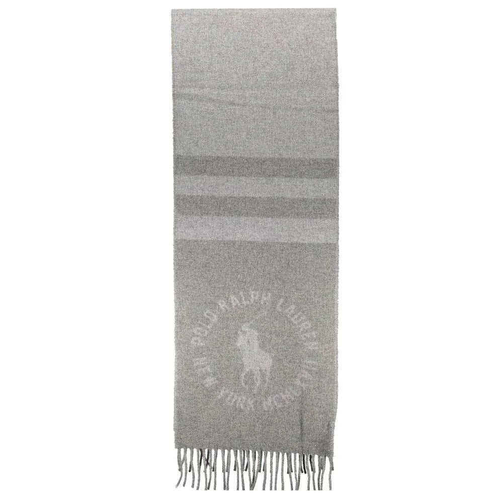 Ralph Lauren Grigio Lana Men Scarf - Zeiniez