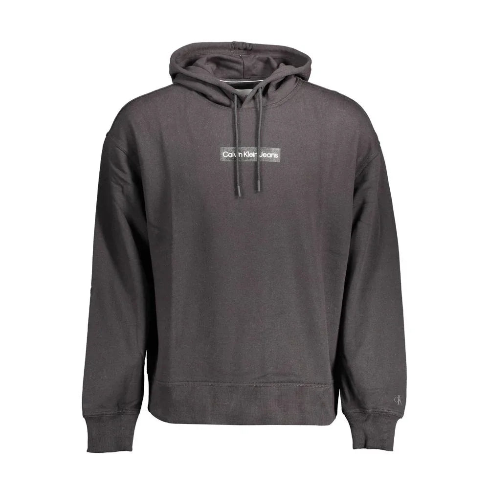 Calvin Klein Black Cotton Men's Hoodie - Zeiniez