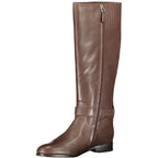 Ralph Lauren Brown Leather Women Boot - Zeiniez