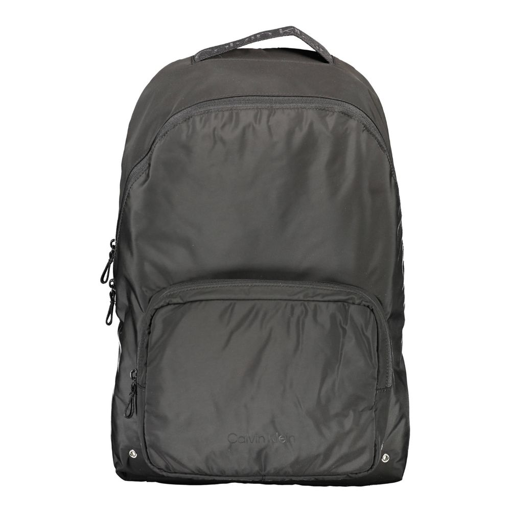 Calvin Klein Black Recycled Polyester Men Backpack - Zeiniez